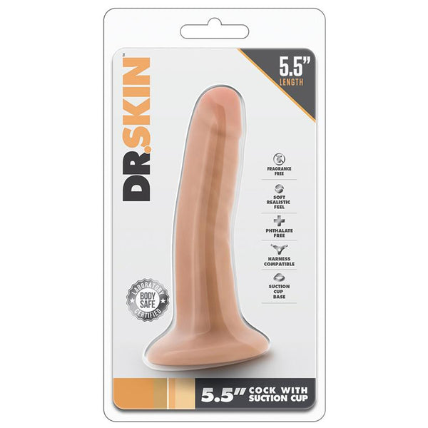 5.5" COCK WITH SUCTION CUP