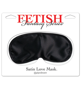 FETISH SATIN MASK (BLACK)