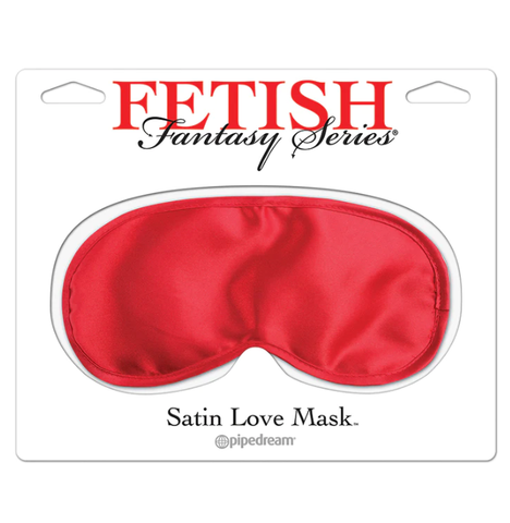 FETISH SATIN MASK (RED)