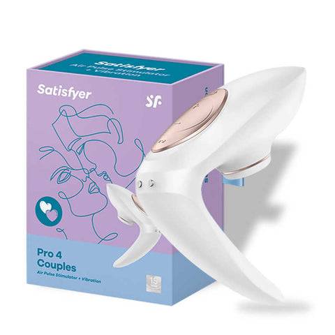 SATISFYER PRO 4 COUPLES - SUCCIONADOR PARA PAREJAS