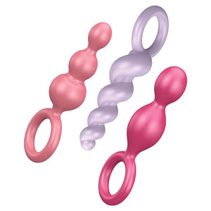 PLUGS COLORED 3 PIECE SET